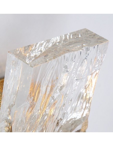 Eiskristall-Wandleuchte Crystal Sconce