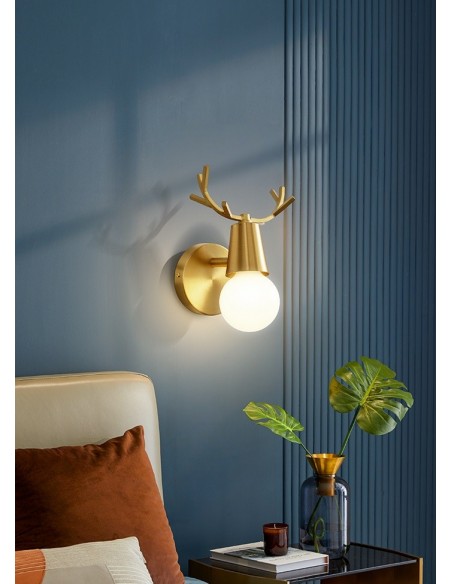Copper Creative Wall Lamp
